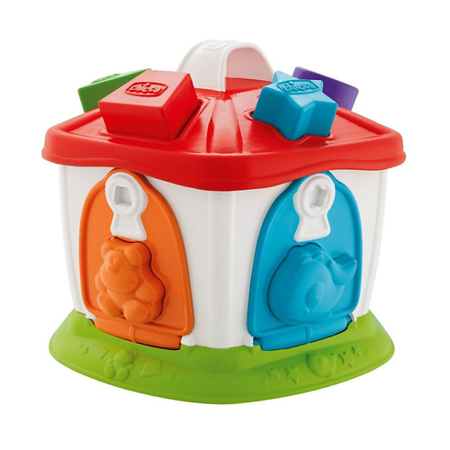 

CHICCO Сортер "Домик для животных" 2 in 1 Animal Cottage Smart2Play, Сортер "Домик для животных" 2 in 1 Animal Cottage Smart2Play