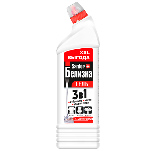 

САНФОР БЕЛИЗНА Гель отбеливающий комплексного действия 1500, БЕЛИЗНА Гель отбеливающий комплексного действия