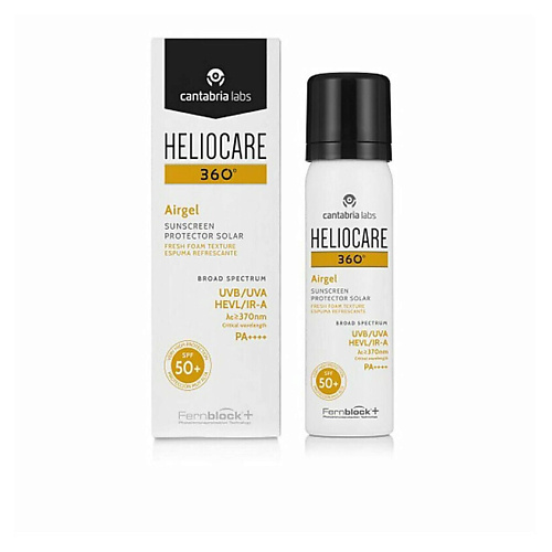 Солнцезащитные кремы  Лэтуаль HELIOCARE Гель-крем для лица 360° Airgel SPF 50 60