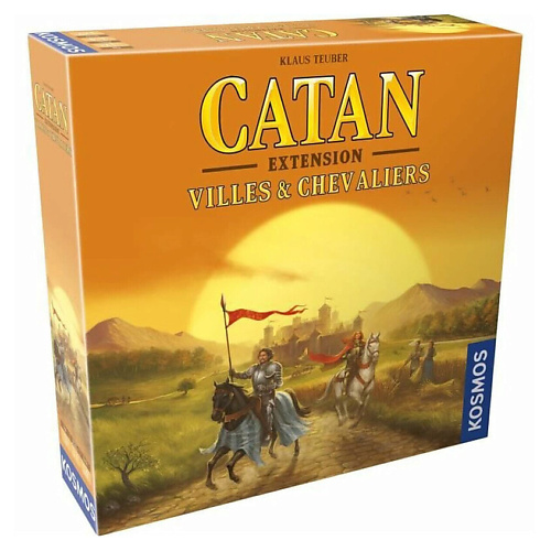 

ASMODEE Настольная игра Catan Extension Villes & Chevaliers на французском языке, Настольная игра Catan Extension Villes & Chevaliers на французском языке