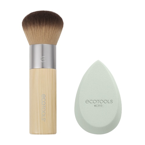 

ECOTOOLS Набор для макияжа Blend + Blur Duo, Набор для макияжа Blend + Blur Duo