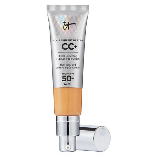 

IT COSMETICS CC+ крем Your Skin But Better SPF50 с антивозрастным уходом, CC+ крем Your Skin But Better SPF50 с антивозрастным уходом