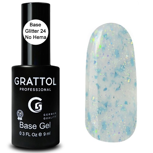 

GRATTOL Каучуковая гель база поталь для ногтей, Каучуковая гель база поталь для ногтей