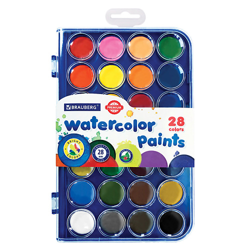 

BRAUBERG Краски акварельные PREMIUM, Краски акварельные PREMIUM