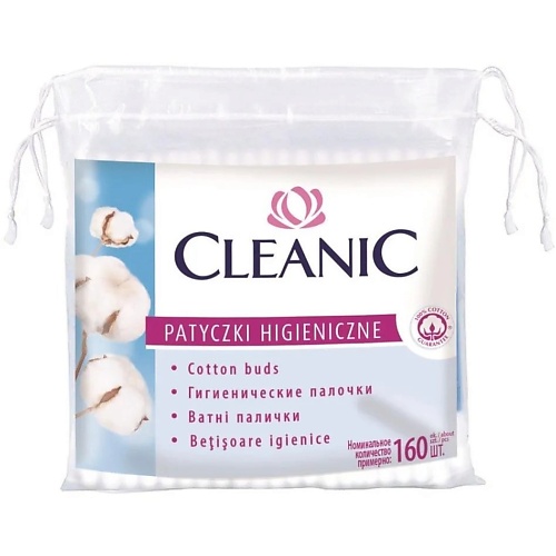 

CLEANIC Гигиенические ватные палочки, Гигиенические ватные палочки