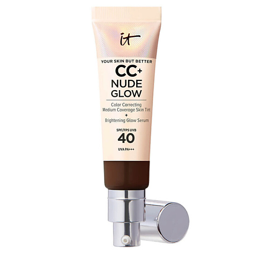 

IT COSMETICS Тональный крем с эффектом сияния CC+ Nude Glow SPF40, Тональный крем с эффектом сияния CC+ Nude Glow SPF40