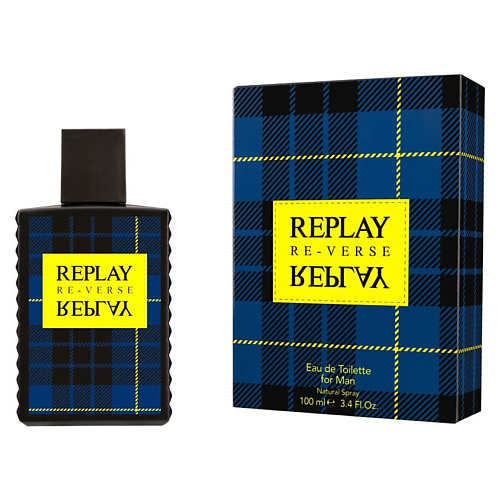 

REPLAY Туалетная вода Signature Re-verse For Men 30, Туалетная вода Signature Re-verse For Men