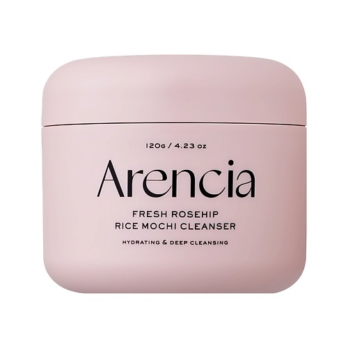

ARENCIA Пенка для умывания RICE MOCHI с экстрактом шиповника 120, Пенка для умывания RICE MOCHI с экстрактом шиповника