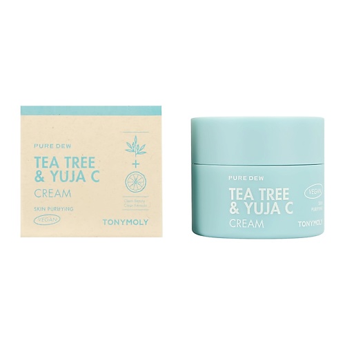 

TONYMOLY Крем для лица TEA TREE & YUJA C 50, Крем для лица TEA TREE & YUJA C
