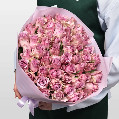 

STUDIO FLORISTIC Букет Роз Кения 51 шт «Мистик Роуз», Букет Роз Кения 51 шт «Мистик Роуз»