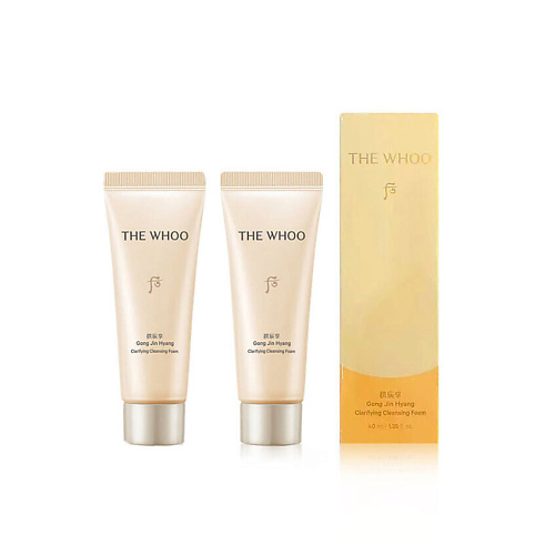 

THE HISTORY OF WHOO Нежная очищающая пенка Gong Jin Hyang Clarifying Cleansing Foam 80, Нежная очищающая пенка Gong Jin Hyang Clarifying Cleansing Foam
