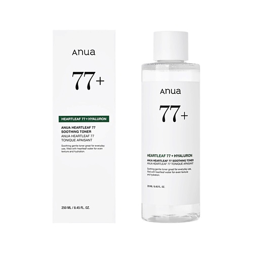 

ANUA Тонер для лица HEARTLEAF с экстрактом хауттюйнии 250, Тонер для лица HEARTLEAF с экстрактом хауттюйнии