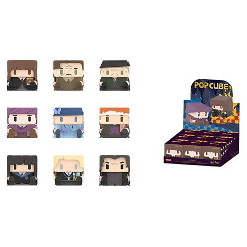 

POP MART Игрушка Harry Potter POP CUBE 3 Collection Figure,2шт., Игрушка Harry Potter POP CUBE 3 Collection Figure,2шт.
