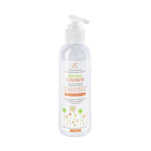 

KLEONA Интимное гидрофильное масло «Femina-ОЛИВИЯ» 150, Интимное гидрофильное масло «Femina-ОЛИВИЯ»