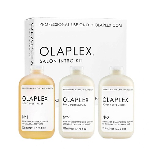 

OLAPLEX Набор для окрашенных или химически обработанных волос Salon Intro Kit, Набор для окрашенных или химически обработанных волос Salon Intro Kit