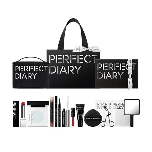 

PERFECT DIARY Набор Hot Selling Black Luxury Full Set Full Set Makeup 17 Pc, Набор Hot Selling Black Luxury Full Set Full Set Makeup 17 Pc