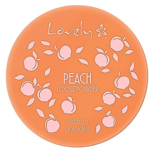 

LOVELY Рассыпчатая фиксирующая пудра Peach Loose Powder 9, Рассыпчатая фиксирующая пудра Peach Loose Powder