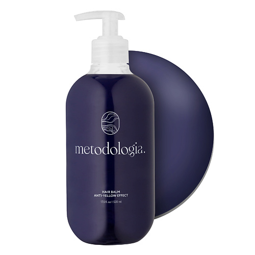 

METODOLOGIA. Бальзам тонирующий оттеночный против желтизны Anti-yellow effect, Бальзам тонирующий оттеночный против желтизны Anti-yellow effect