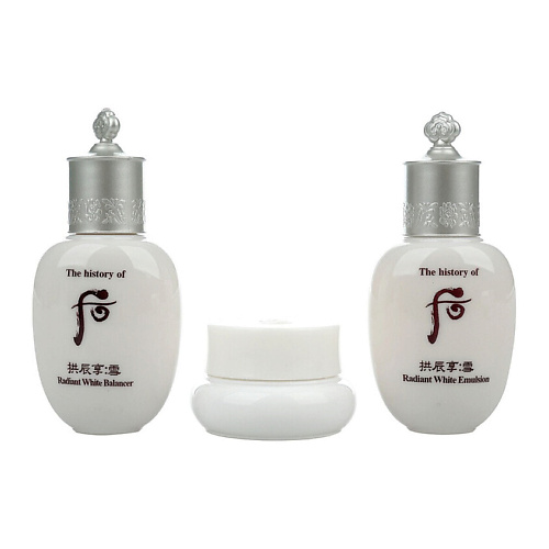 

THE HISTORY OF WHOO Набор миниатюр Gongjinhyang Seol Radiant White, Набор миниатюр Gongjinhyang Seol Radiant White