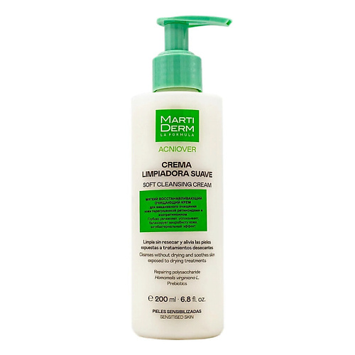 

MARTIDERM Мягкий очищающий крем Acniover Soft Cleansing 200, Мягкий очищающий крем Acniover Soft Cleansing