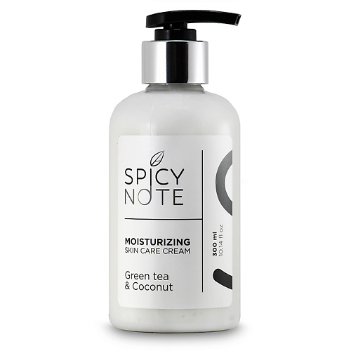 

SPICY NOTE Увлажняющий крем для тела "Зеленый чай и кокос" с мочевиной 7% 300, Увлажняющий крем для тела "Зеленый чай и кокос" с мочевиной 7%