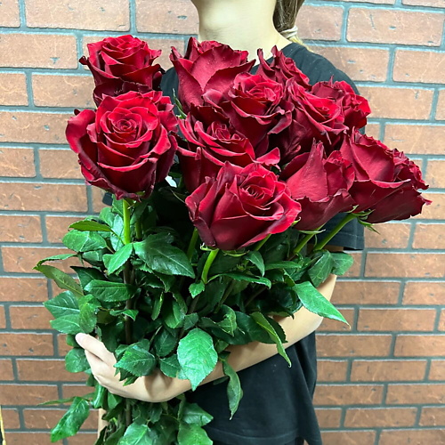 

КОЛИБРИ ЦВЕТОЧНЫЙ САЛОН 15 красных роз, 15 красных роз