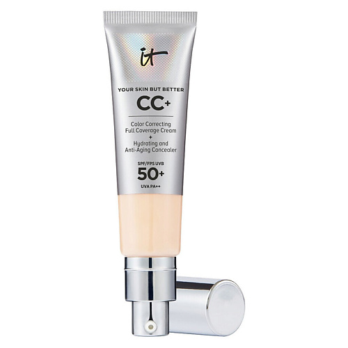 

IT COSMETICS CC+ крем Your Skin But Better SPF50 с антивозрастным уходом, CC+ крем Your Skin But Better SPF50 с антивозрастным уходом