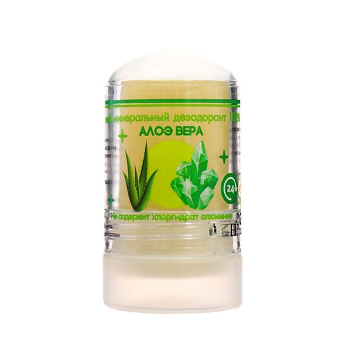 

SB BEAUTY Минеральный дезодорант «Алоэ Вера» 60, Минеральный дезодорант «Алоэ Вера»