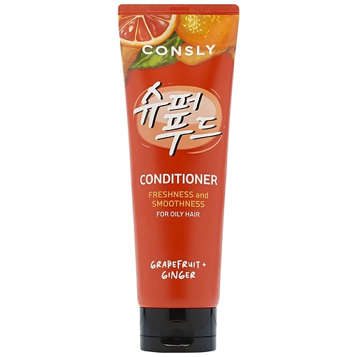 

CONSLY Кондиционер освежающий и разглаживающий с экстрактами грейпфрута и имбиря Grapefruit & Ginger Conditioner For Freshness & Smoothness 250, Кондиционер освежающий и разглаживающий с экстрактами грейпфрута и имбиря Grapefruit & Ginger Conditioner For 
