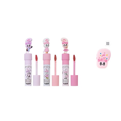 

FLORTTE Набор Flortte × Esther Bunny Creamy Lip Cream, Набор Flortte × Esther Bunny Creamy Lip Cream
