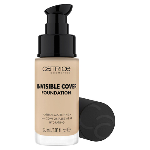 

CATRICE Тональная основа Invisible Cover Foundation, Тональная основа Invisible Cover Foundation