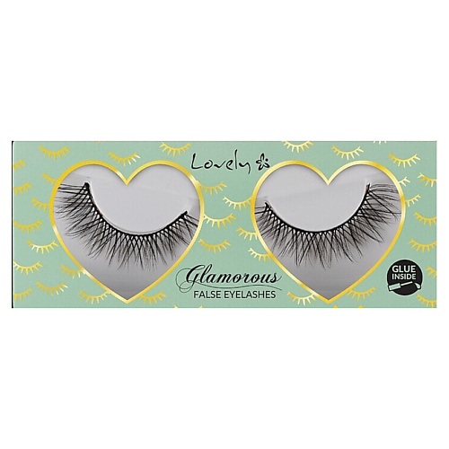 

LOVELY Накладные ресницы Glamorous False Eyelashes, Накладные ресницы Glamorous False Eyelashes