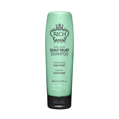 

RICH Шампунь для чувствительной кожи головы Pure Luxury Scalp Relief Shampoo 250, Шампунь для чувствительной кожи головы Pure Luxury Scalp Relief Shampoo