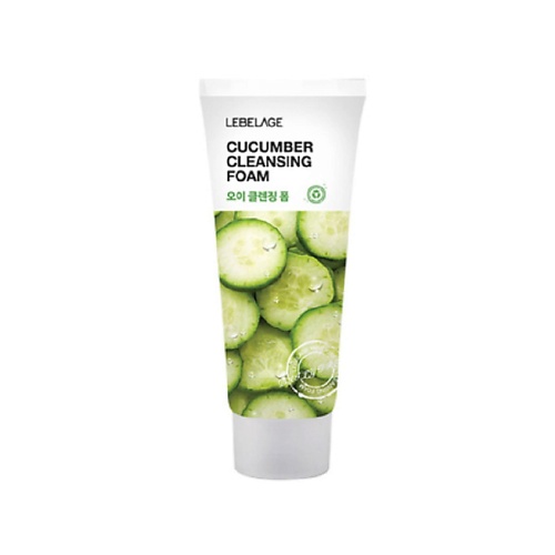 

LEBELAGE Пенка с экстрактом огурцов CLEANSING FOAM CUCUMBER 100, Пенка с экстрактом огурцов CLEANSING FOAM CUCUMBER