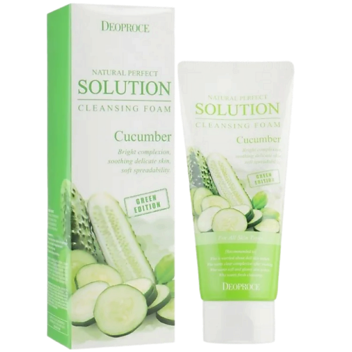 

DEOPROCE Пенка для умывания с экстрактом огурца 170, Пенка для умывания с экстрактом огурца