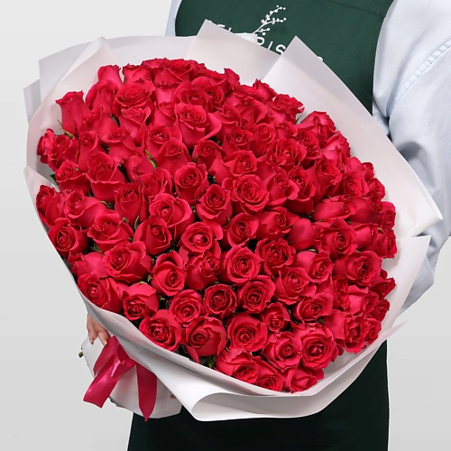 

STUDIO FLORISTIC Букет Роз Кения 101 шт «Для самой дорогой», Букет Роз Кения 101 шт «Для самой дорогой»