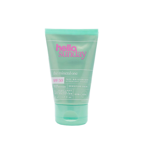 

HELLO SUNDAY Крем для лица минеральный SPF 50 The Mineral One Face Moisturiser 50, Крем для лица минеральный SPF 50 The Mineral One Face Moisturiser