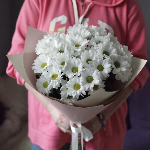 

ДАРИ ЦВЕТЫ Букет ромашек хризантем, Букет ромашек хризантем
