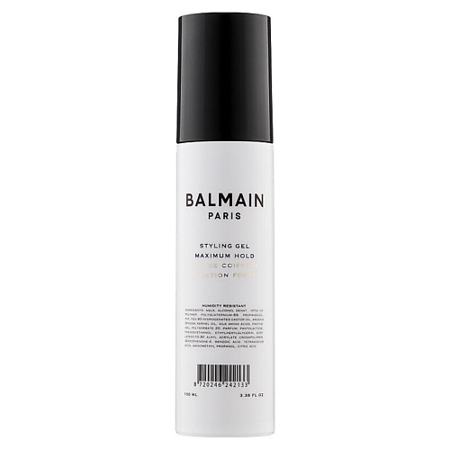 

BALMAIN Гель для укладки волос сильной фиксации Styling Gel Maximum Hold 100, Гель для укладки волос сильной фиксации Styling Gel Maximum Hold