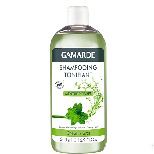 

GAMARDE Тонизирующий шампунь с перечной мятой и термальной водой из источников 500, Тонизирующий шампунь с перечной мятой и термальной водой из источников