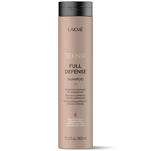 

LAKME Шампунь для комплексной защиты волос Teknia Full Defense Shampoo 300, Шампунь для комплексной защиты волос Teknia Full Defense Shampoo