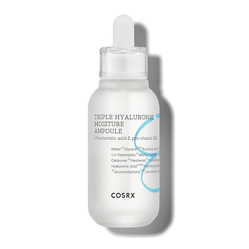 

COSRX Увлажняющая сыворотка Hydrium Triple Hyaluronic Moisture Ampoule 40, Увлажняющая сыворотка Hydrium Triple Hyaluronic Moisture Ampoule