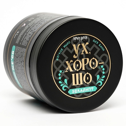 

LEVRANA Натуральное мягкое мыло для бани Эвкалипт 500, Натуральное мягкое мыло для бани Эвкалипт