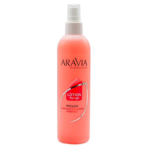 

ARAVIA PROFESSIONAL Лосьон для тела для подготовки кожи перед депиляцией с экстрактами мяты и березы Lotion Pre-epil 300, Лосьон для тела для подготовки кожи перед депиляцией с экстрактами мяты и березы Lotion Pre-epil