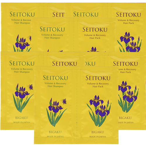 

BIGAKU Дорожный набор Японских пробников Seitoku Volume&Recovery, Дорожный набор Японских пробников Seitoku Volume&Recovery