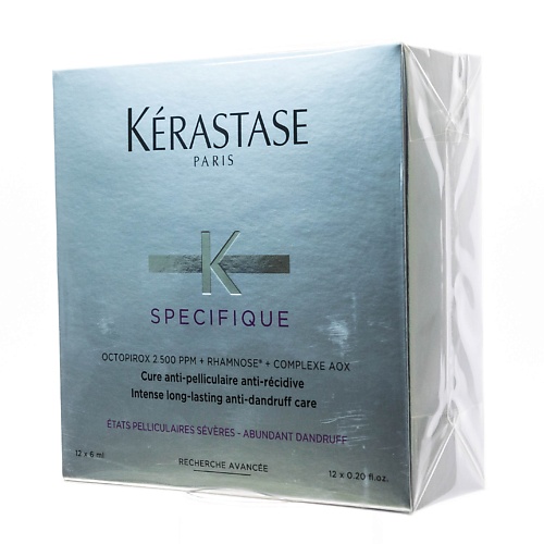 

KERASTASE Интенсивный курс от выпадения волос гаммы «Specifique/Специфик» Cure Anti - Pelliculaire 10, Интенсивный курс от выпадения волос гаммы «Specifique/Специфик» Cure Anti - Pelliculaire