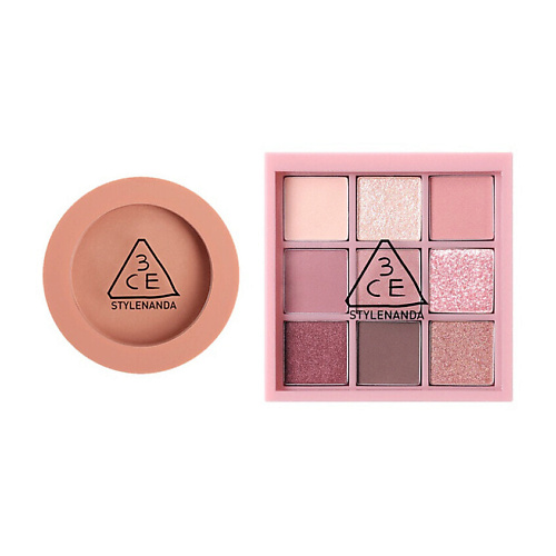 

3CE Набор: Румяна Face Blush + Тени для век Multi Eye Color Palette, Набор: Румяна Face Blush + Тени для век Multi Eye Color Palette