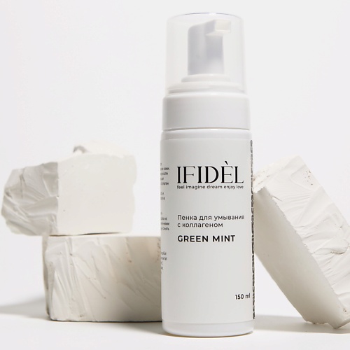 

IFIDEL Пенка для умывания с коллагеном зеленая мята 150, Пенка для умывания с коллагеном зеленая мята