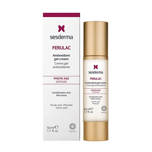 

SESDERMA Крем-гель для лица Ferulac Antioxidant gel cream 50, Крем-гель для лица Ferulac Antioxidant gel cream