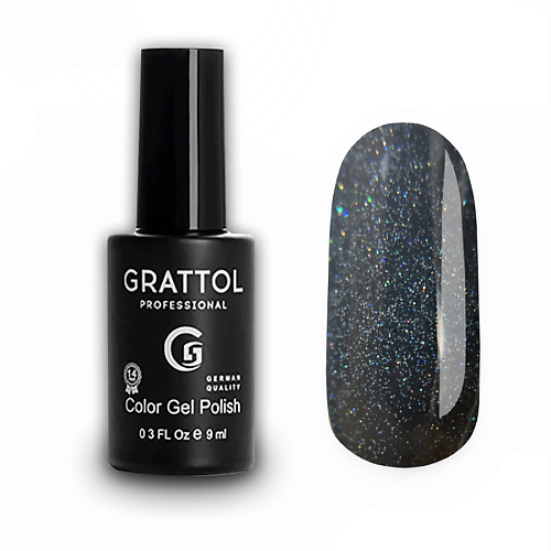 

GRATTOL Гель-лак с блестками Агат, Гель-лак с блестками Агат